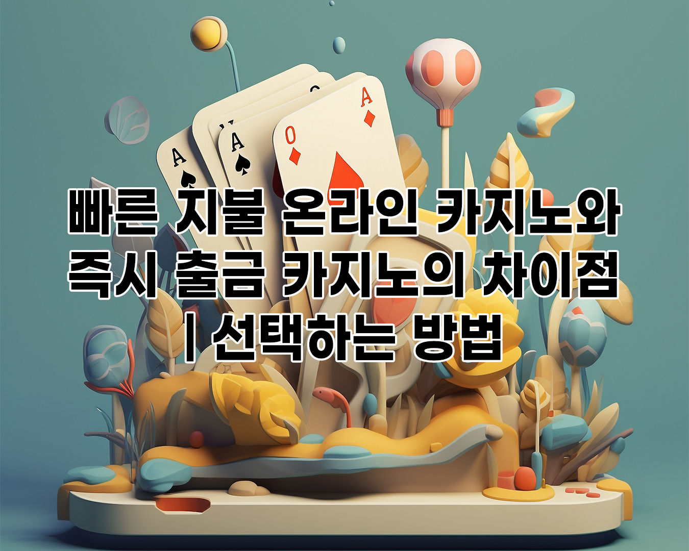 빠른 지불 온라인 카지노와 즉시 출금 카지노의 차이점 | 선택하는 방법